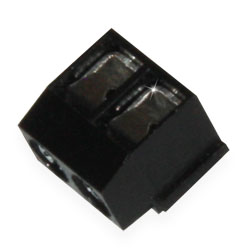 Screw terminal block XK 126R-5.0-02P (steel) Black