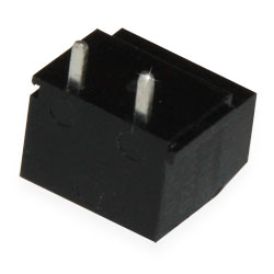 Screw terminal block XK 126R-5.0-02P (steel) Black