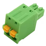 Pluggable terminal block XK15EDGKD-3.5-02P