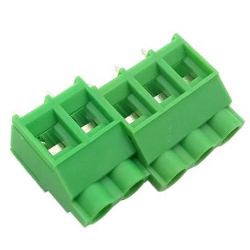 Screw terminal block XK950-9.5-03P Green