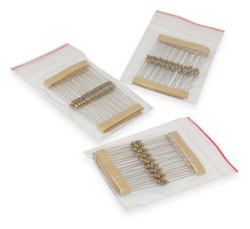 0,25W Resistor set # 23 5% from 100R to 910R