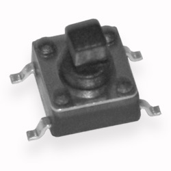 Tack switch TACT 6x6-7.3 SMD square push rod