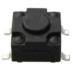 Кнопка тактова вологозахищена TACT 6x6-6.0mm IP67 SMD