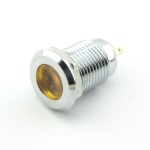 Индикатор антивандальный GQ12F-D/12/O  indicator light Orange LED