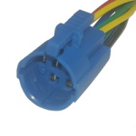 Switch socket, diameter 19mm 8-pin<gtran/>