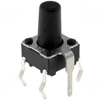 Tack switch TACT 6x6-9.5 grounded