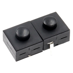 Button PBS-1201, KN-17 with ON-OFF fixation