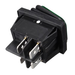 Key switch KCD2-201N ON-OFF, GREEN 4pin IP65