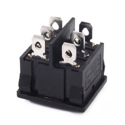 Key switch  KCD1-202-6 ON-ON 6pin black