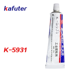 Клей-герметик силиконовый Kafuter K-5931WL 100г нейтральный БЕЛЫЙ