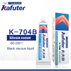 Adhesive sealant silicone Kafuter K-704B RTV 45g BLACK
