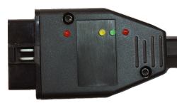K-Line-USB adapter in OBD-2 case