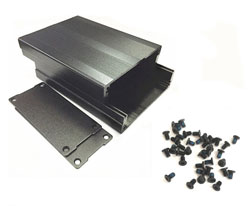 Корпус алюминиевый 100*76*35MM aluminum case BLACK