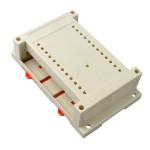 DIN rail enclosure 145 * 90 * 40mm KH-2-02A white with holes