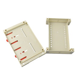 DIN rail enclosure 145 * 90 * 40mm KH-2-02A white with holes