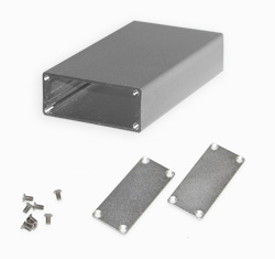 Корпус алюмінієвий 110*57*24MM aluminum case SILVER