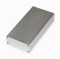 Корпус алюмінієвий 110*57*24MM aluminum case SILVER