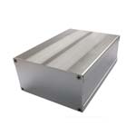 Aluminum housing 150*105*55MM aluminum profile box SILVER