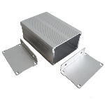 Aluminum housing<gtran/> 100*76*46MM aluminum case SILVER