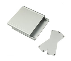 Корпус алюминиевый 100*105*30MM aluminum case SILVER
