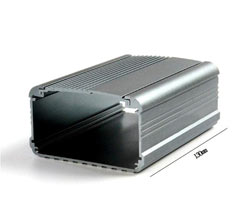 Корпус алюмінієвий 130*95*55MM aluminum case SILVER