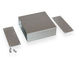 Корпус алюминиевый 110*110*40MM aluminum case