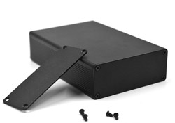 Корпус алюмінієвий 100*64*24MM aluminum case BLACK