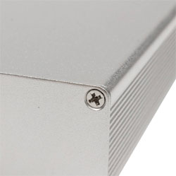 Корпус алюмінієвий 100*74*29MM aluminum case SILVER