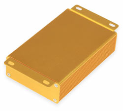 Корпус алюминиевый 100*66*27MM aluminum case GOLD