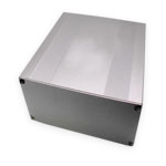 Корпус алюмінієвий<gtran/> 160*145*68MM aluminum case SILVER