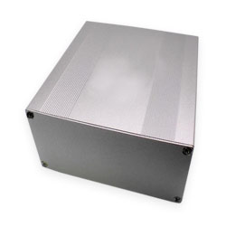 Корпус алюмінієвий 250*145*68MM aluminum case SILVER