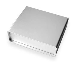 Корпус алюмінієвий 50*155*130MM KH-195-1 (AL-1) Silver