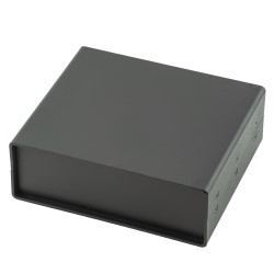 Корпус алюмінієвий 80*215*190MM KH-195-3 (AL-10) Black