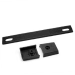  Cabinet handle L=150mm Black