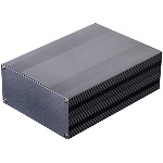 Корпус алюмінієвий 200*145*68MM aluminum case BLACK
