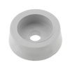 Rubber foot d = 12.5mm white