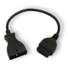 Adapter GM12 -> OBD2 [cable 30 cm]
