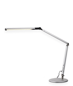 Table lamp on a stand + LED clamp 8W, model MSP-55, silver