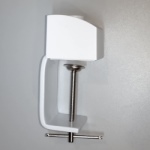 Clamp for INTBRIGHT loop lamps<gtran/>  Clamp-1 WHITE, D = 12.8mm<gtran/>