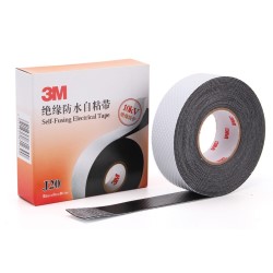 Self-vulcanizing electrical tape 3M J20 (25mm X 5m) up to 10kV, raw rubber