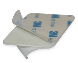 Foamed double-sided adhesive tape 3M-1600T [64x42mm, thickness 1mm]