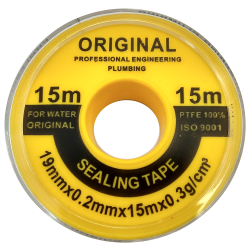 ORIGINAL sealing tape FUM for water 19mm x 0.2mm 15 meters
