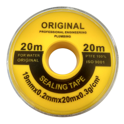 ORIGINAL sealing tape FUM for water 19mm x 0.2mm 20 meters