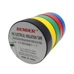 PVC tape RENDER 0,1mm*18mm*20m, green