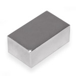 Neodymium magnet rectangle L50 * W30 * H20 N38 (force 68.0 kg)