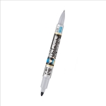 Маркер перманентный + ручка шариковая G-0987, (1,5-3,5)(черн)+0,7(син) мм