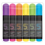 Набор маркеров для выделения текста ( highlighter ) G-05180, 6 цветов, 5мм