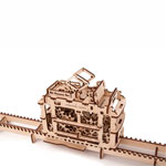 Model<gtran/>  Tram with rails 3D puzzle<gtran/>