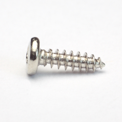 Screw 2.3x5mm with rounded head nickel plated