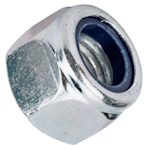 Stainless nut M10 hexagonal high self-stop. stainless steel 304